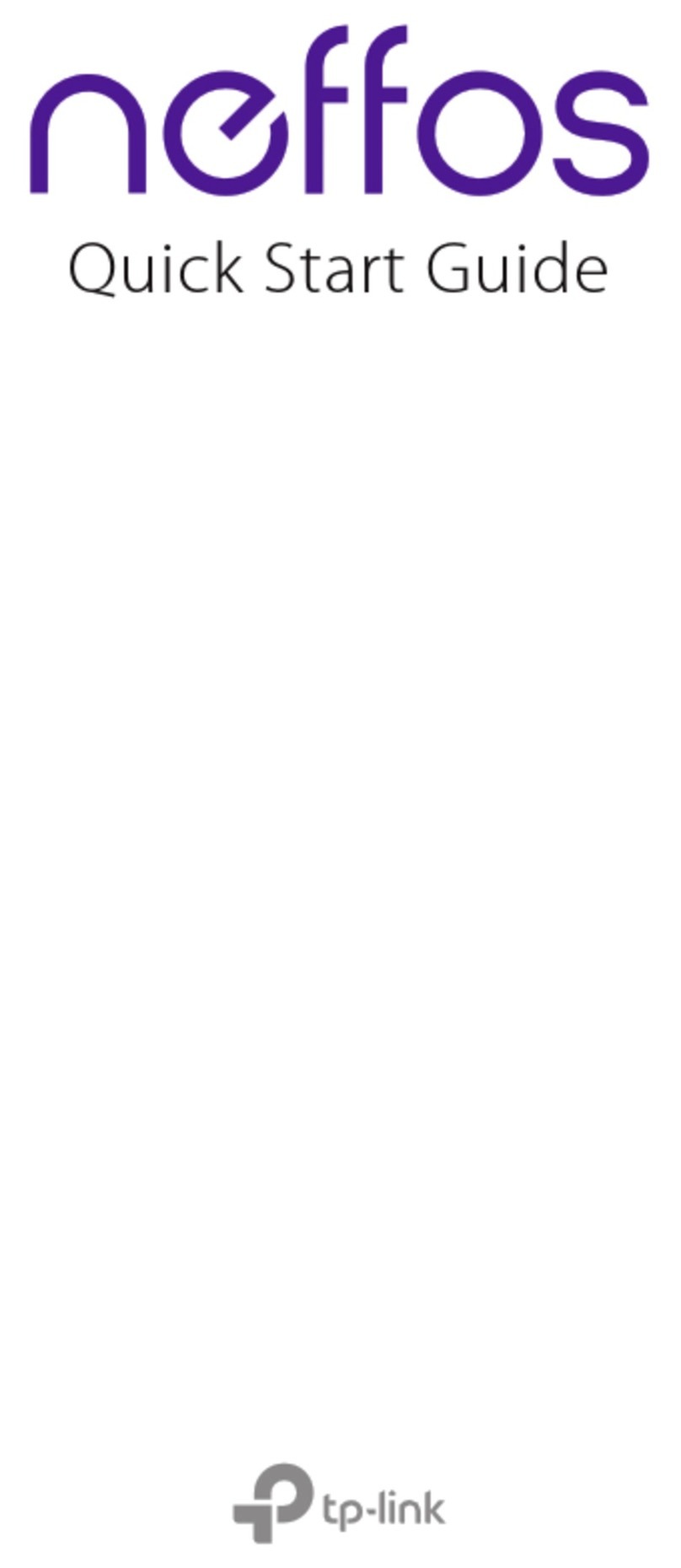 TP-Link NEFFOS Manuel utilisateur