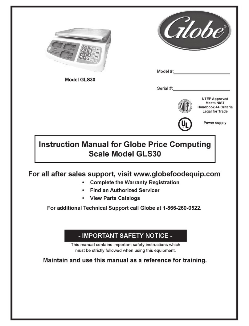 Globe GLS30 Manuel utilisateur