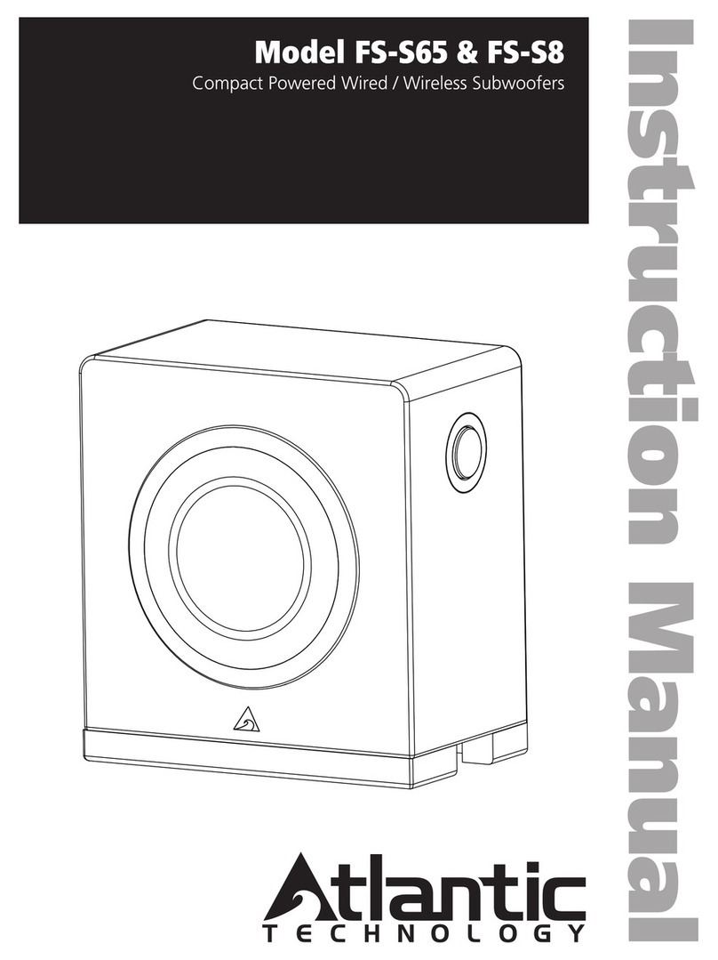 Atlantic Technology FS-S65 Manuel utilisateur