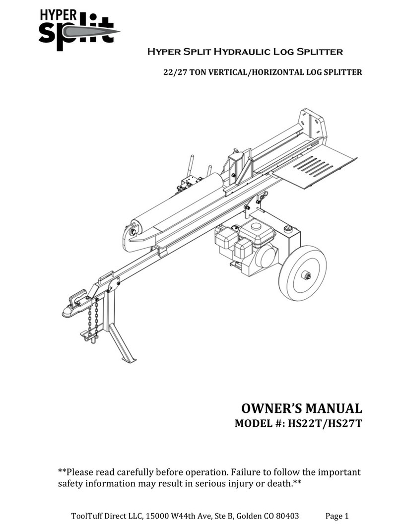 Hyper Split HS22T Manuel utilisateur