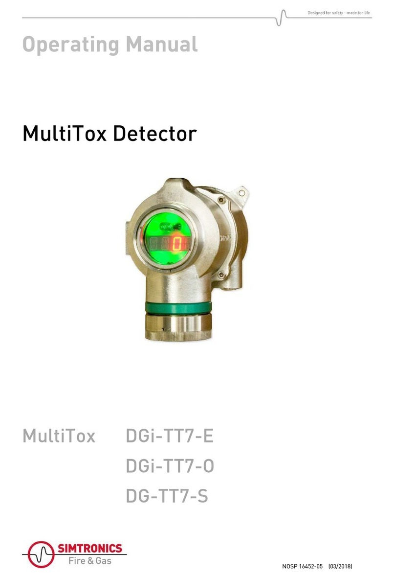 Simtronics MultiTox DGi-TT7-E Manuel utilisateur