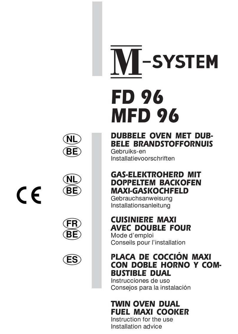 M-system FD 96 Instructions d'installation et d'utilisation