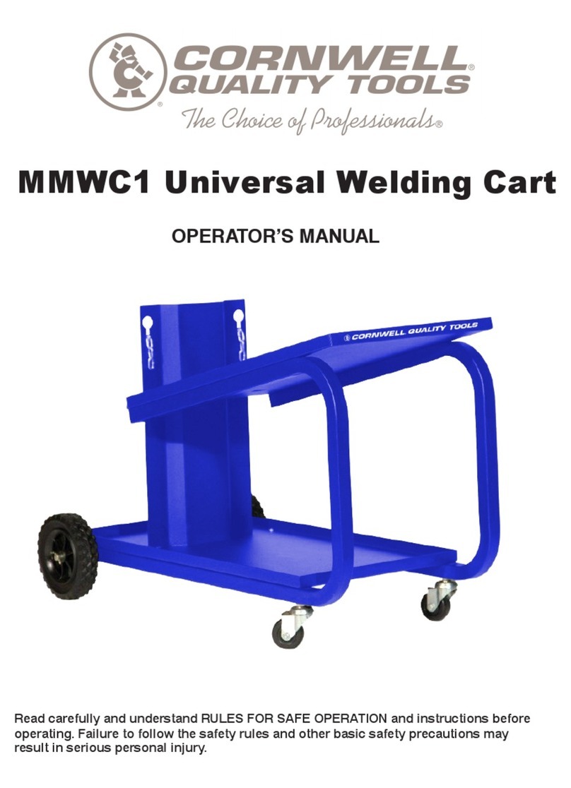 Cornwell Tools MMWC1 Manuel utilisateur Cornwell Tools MMWC1 Manuel utilisateur