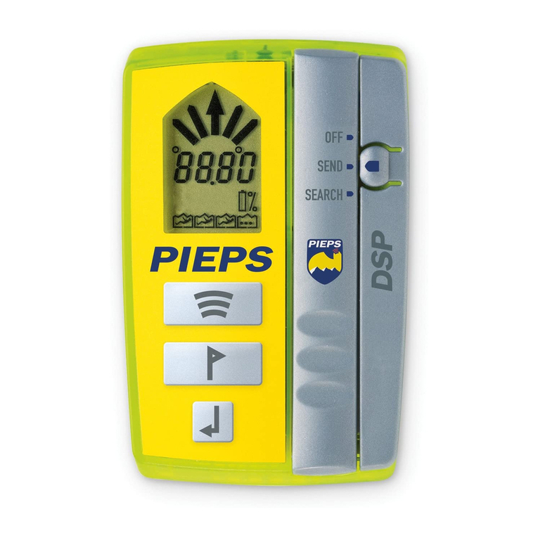 PIEPS DSP Manuel utilisateur