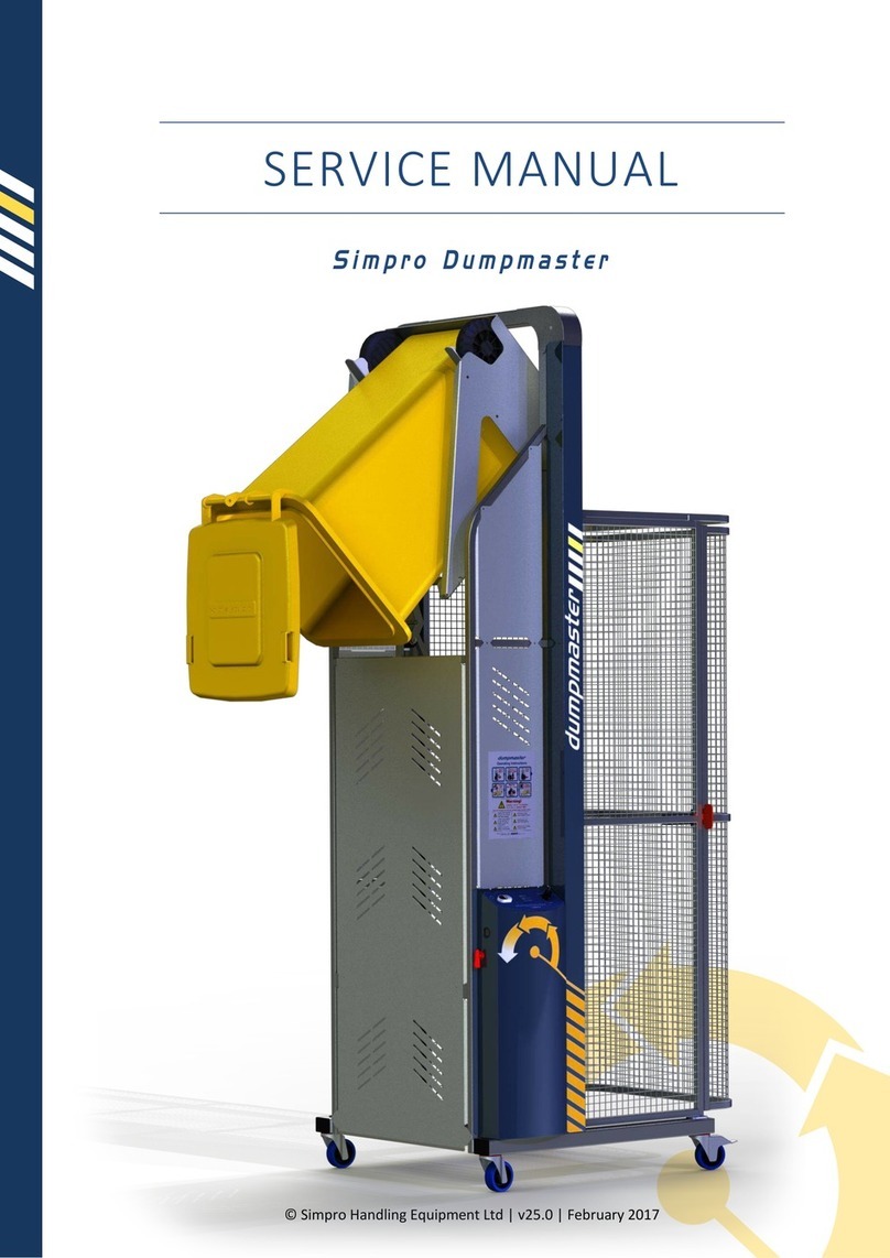 Simpro Dumpmaster Manuel utilisateur