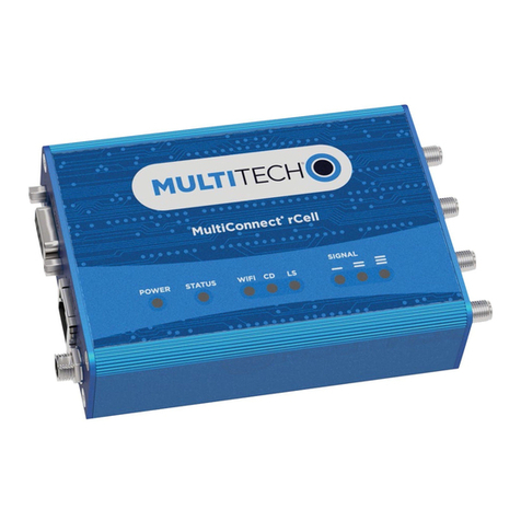 Multitech MultiConnect rCell 100 Series Manuel utilisateur