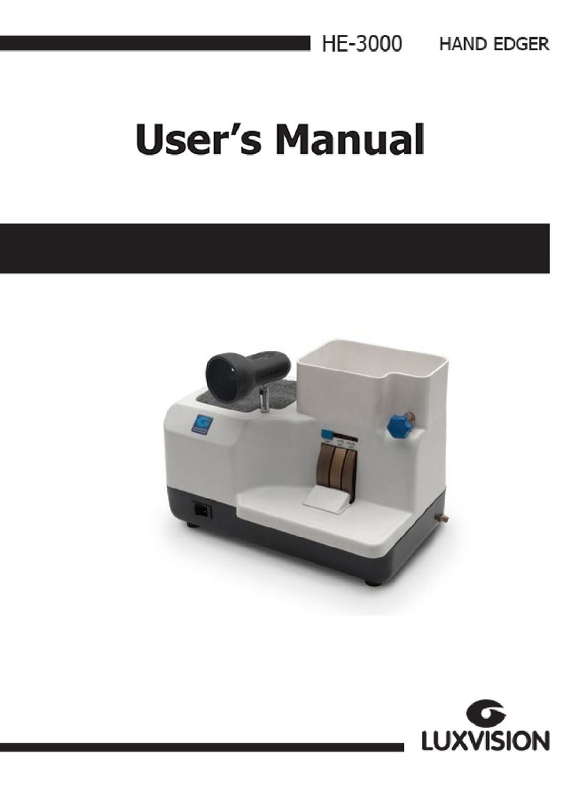 luxvision HE-3000 Manuel utilisateur