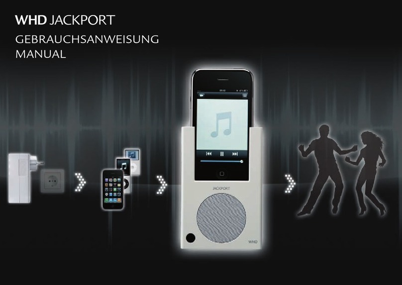 WHD JACKPORT Manuel utilisateur