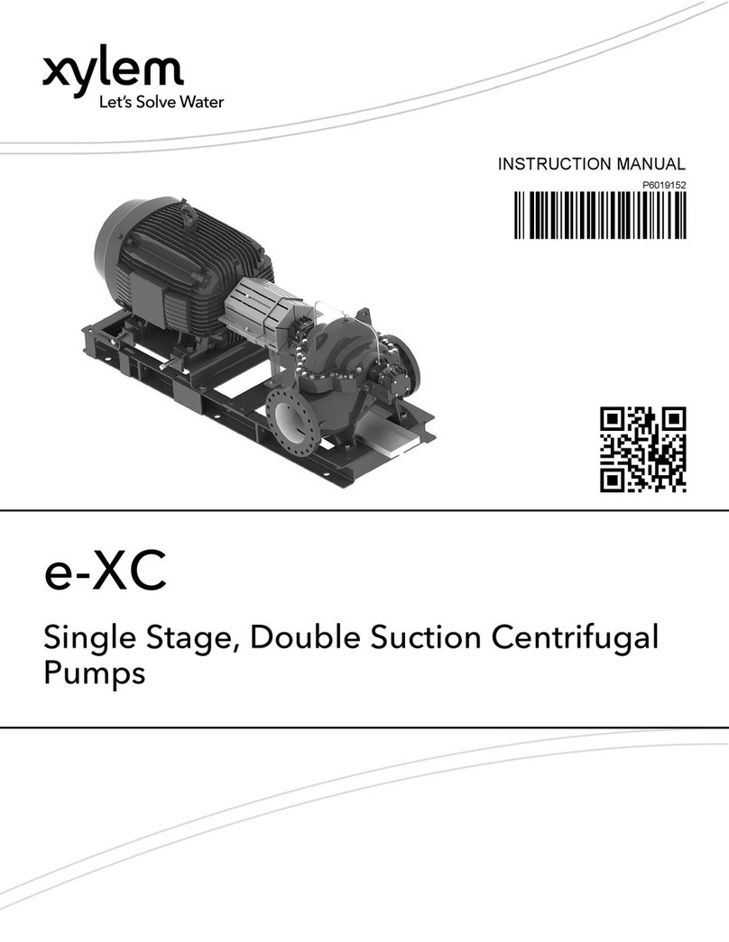 Xylem e-XC Manuel utilisateur