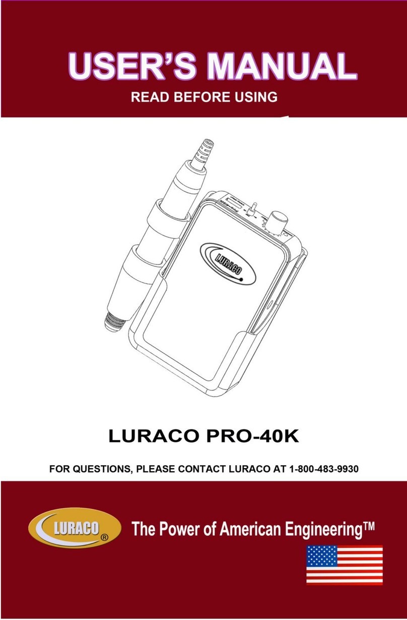 Luraco PRO-40K Manuel utilisateur