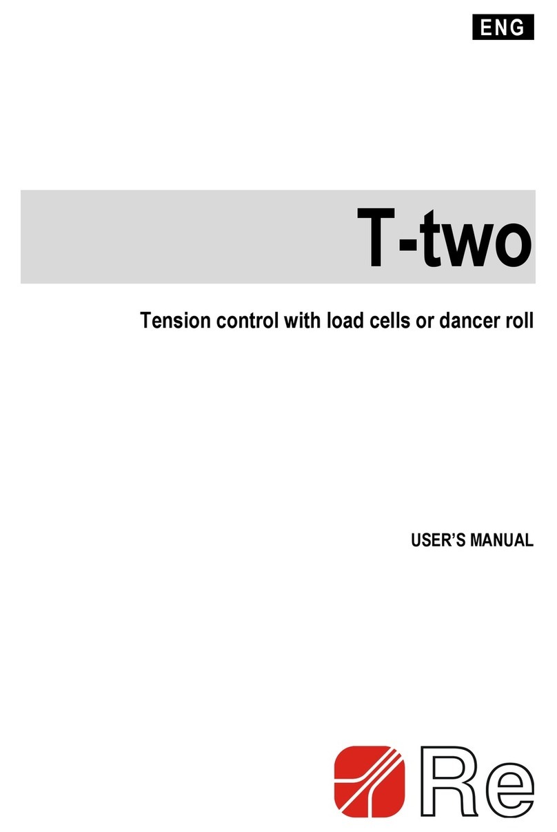 Re T-two Manuel utilisateur Re T-two Manuel utilisateur