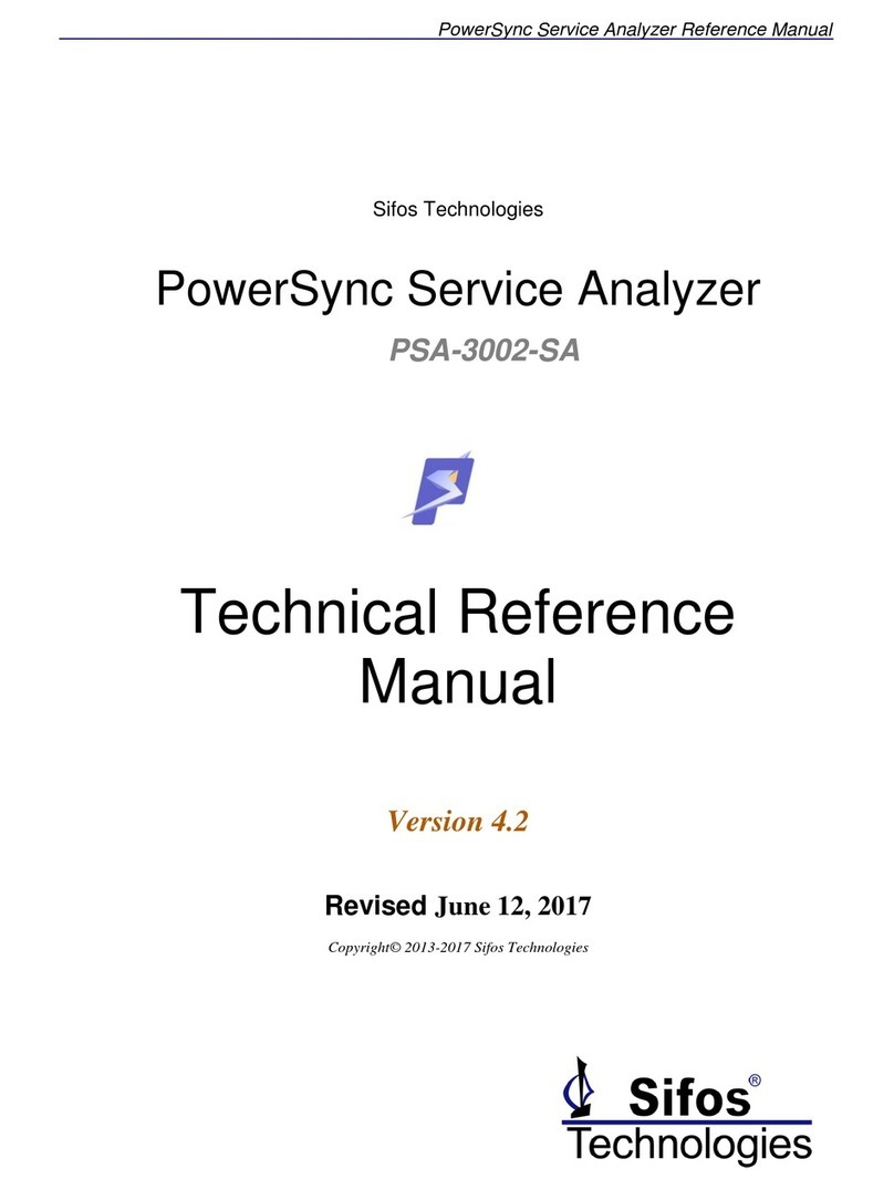 Sifos Technologies PowerSync PSA-3002-SA Manuel du produit