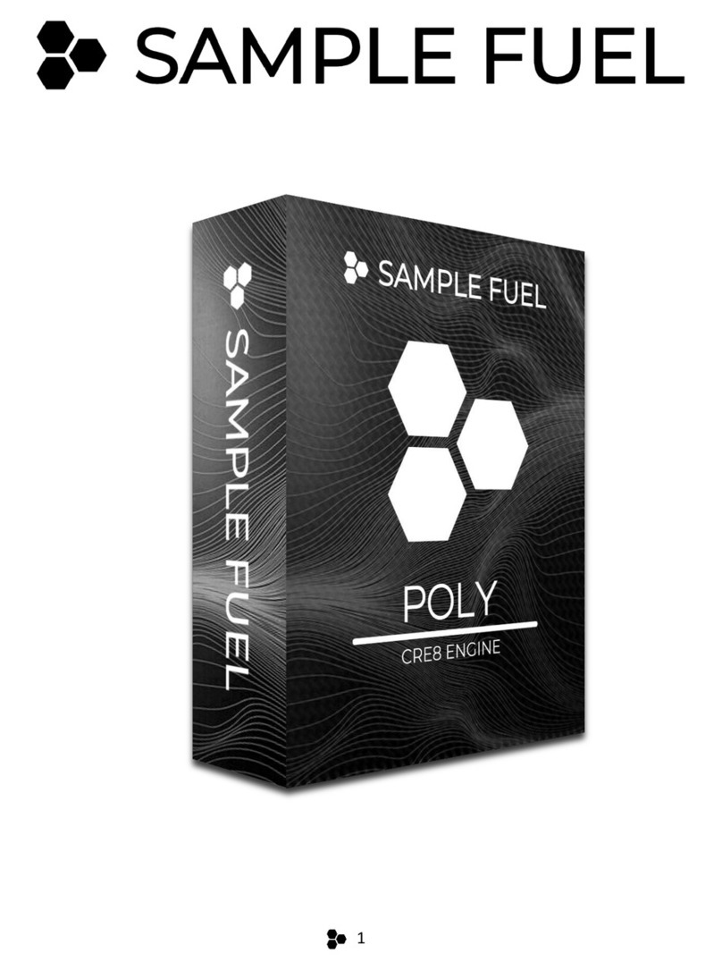 Sample Fuel POLY CRE8 Manuel utilisateur