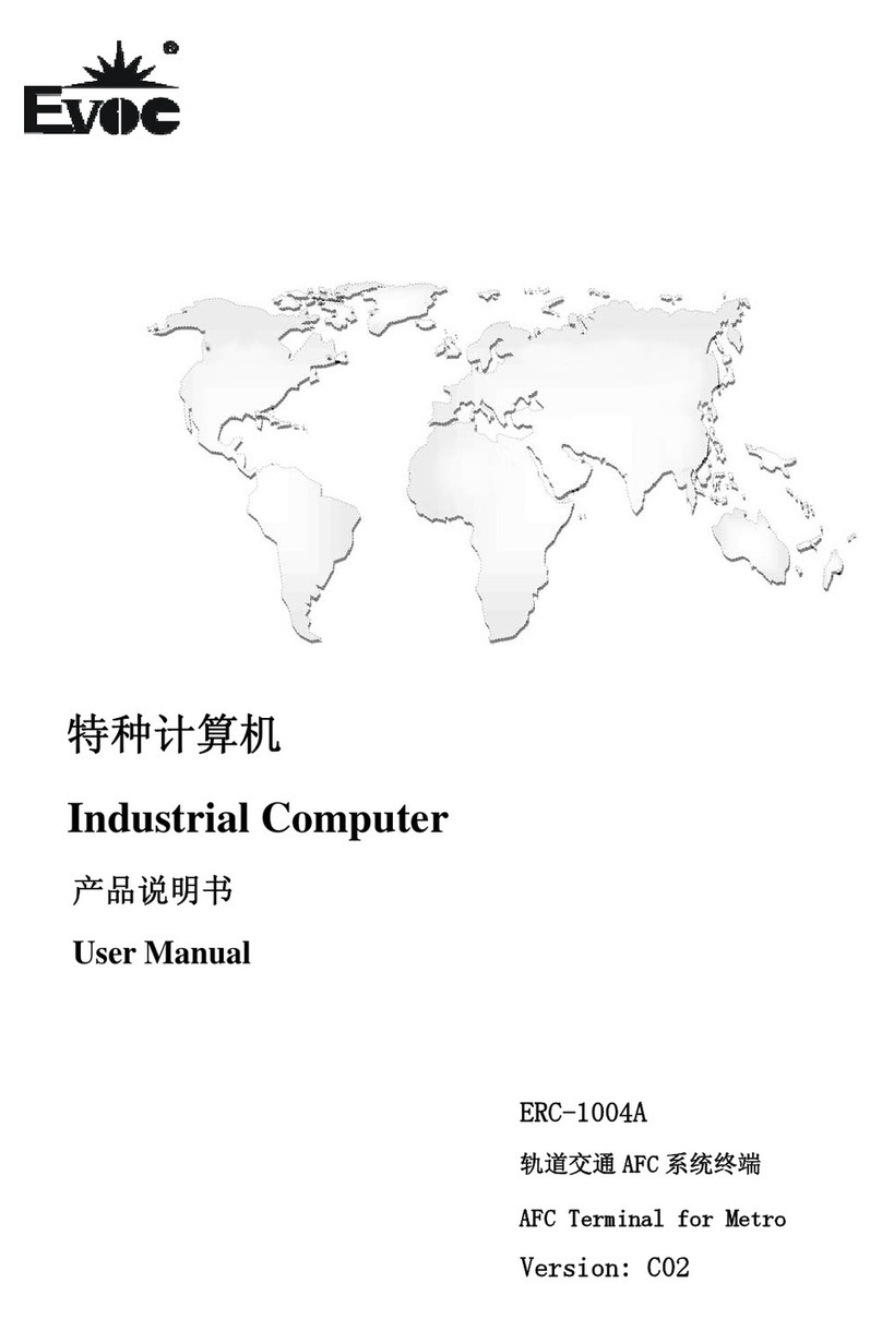 EVOC ERC-1004A Manuel utilisateur