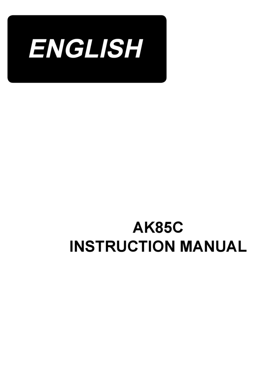 JUKI AK85C Manuel utilisateur