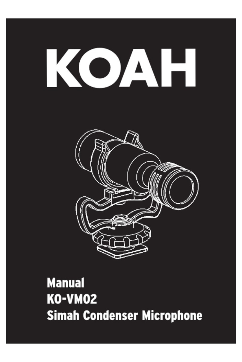 KOAH Simah KO-VM02 Manuel utilisateur