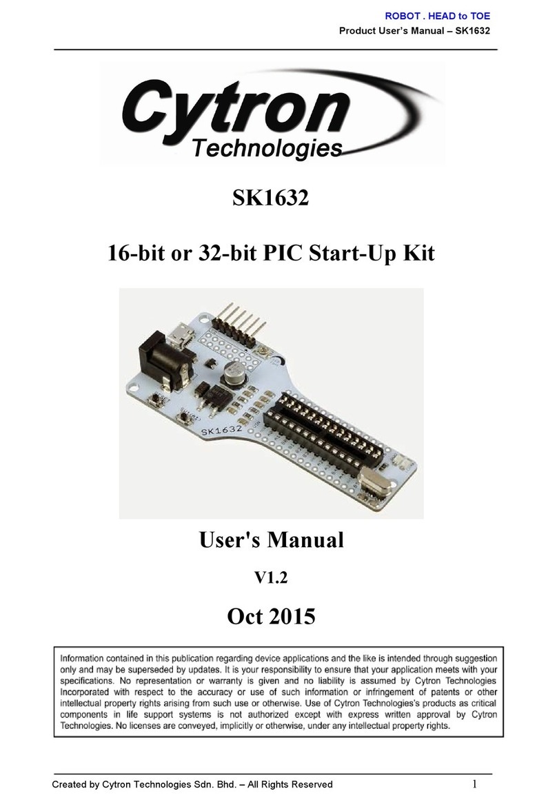 Cytron SK1632 Manuel utilisateur