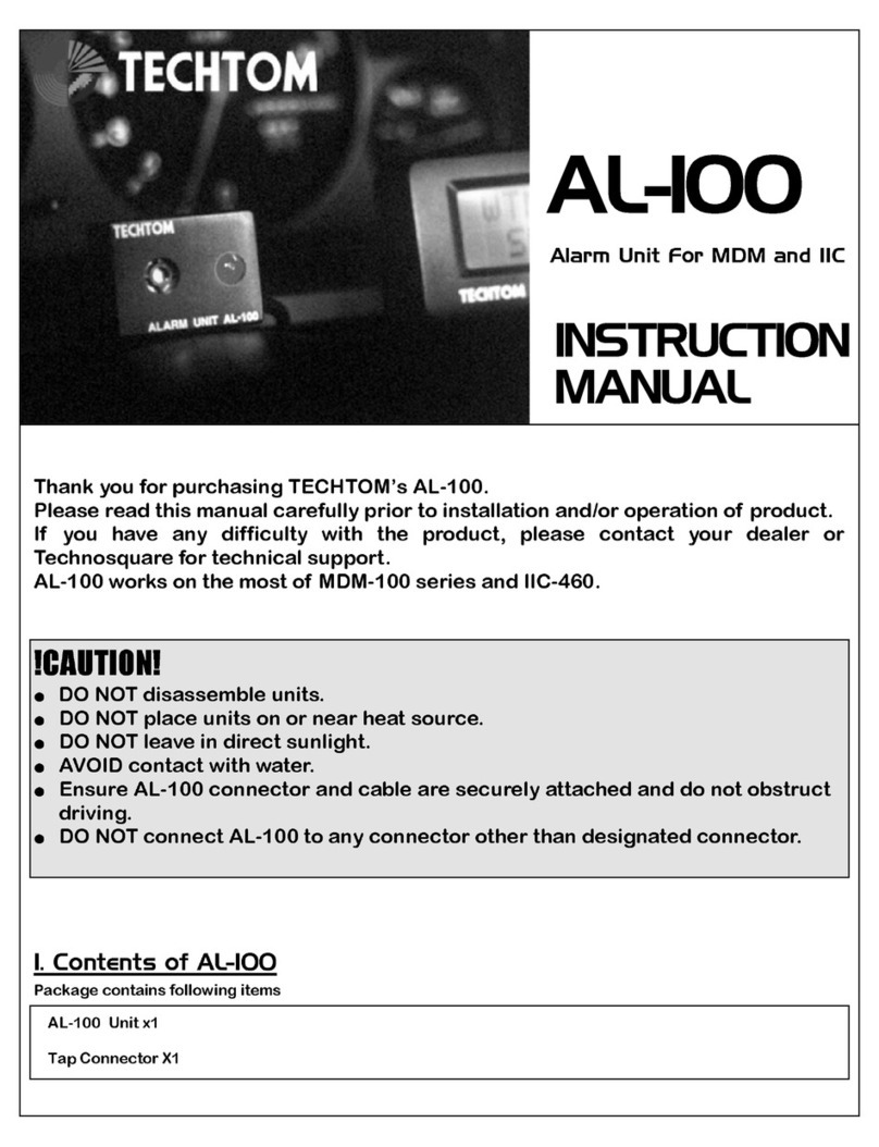 Techtom AL-100 Manuel utilisateur