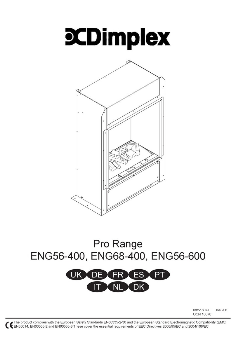 Dimplex Pro Series Manuel technique Dimplex Pro Series Manuel technique
