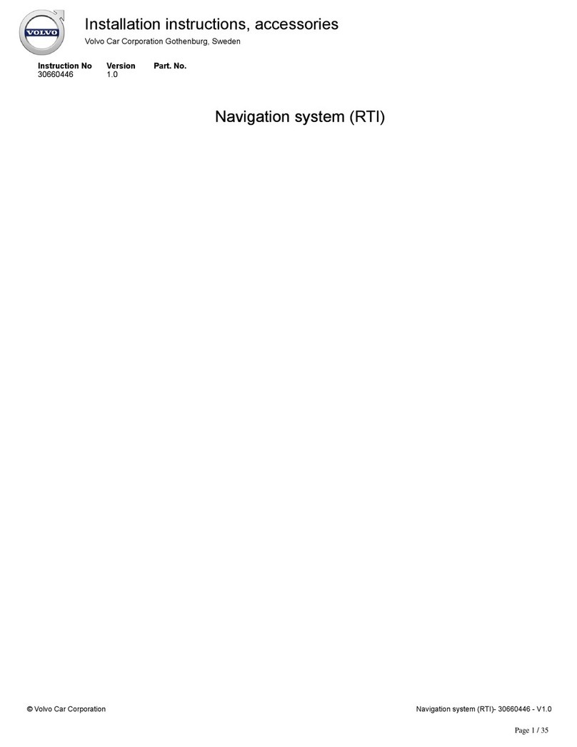 Volvo RTI Manuel utilisateur