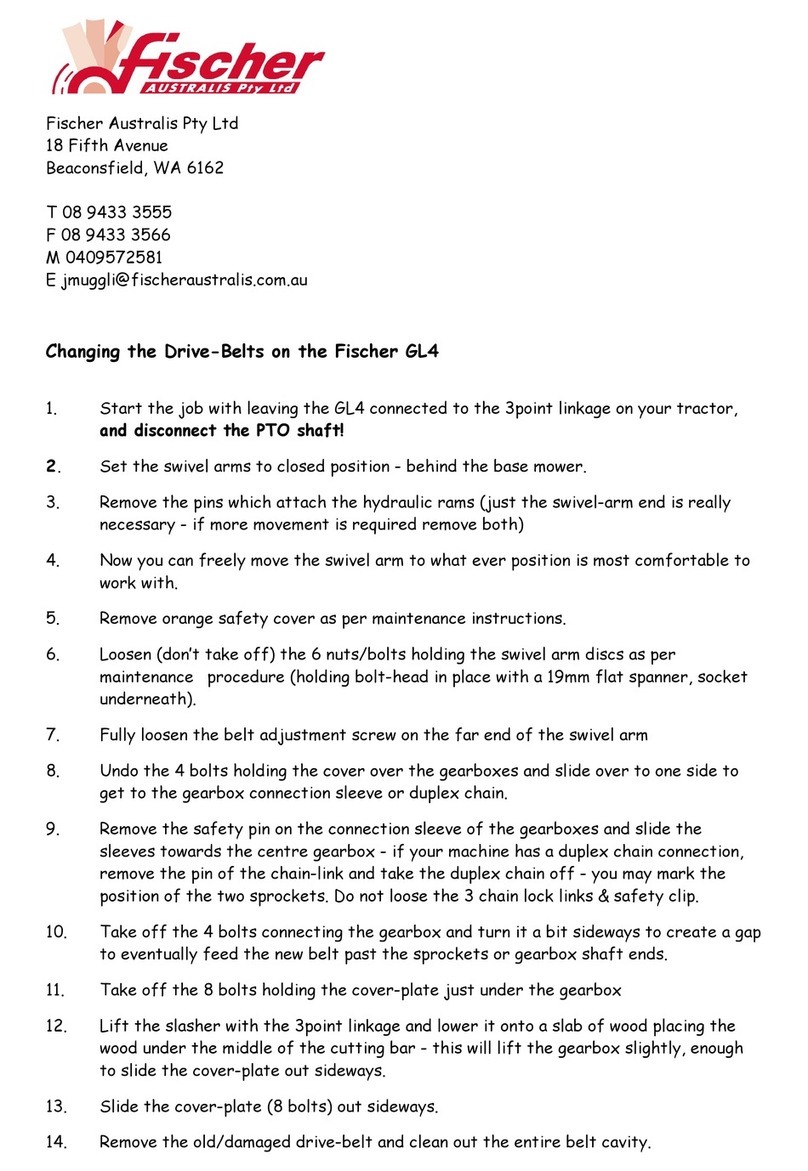 FISCHER GL4 Manuel utilisateur