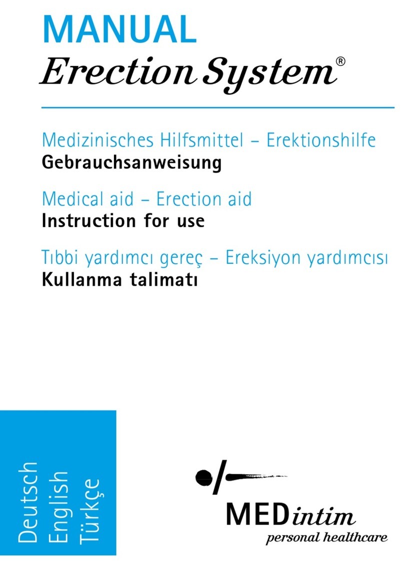 MEDintim Erection System Manuel utilisateur