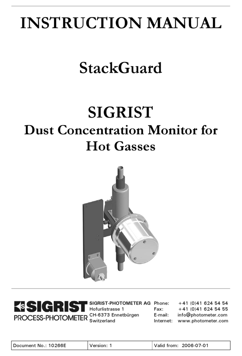 SIGRIST StackGuard Manuel utilisateur