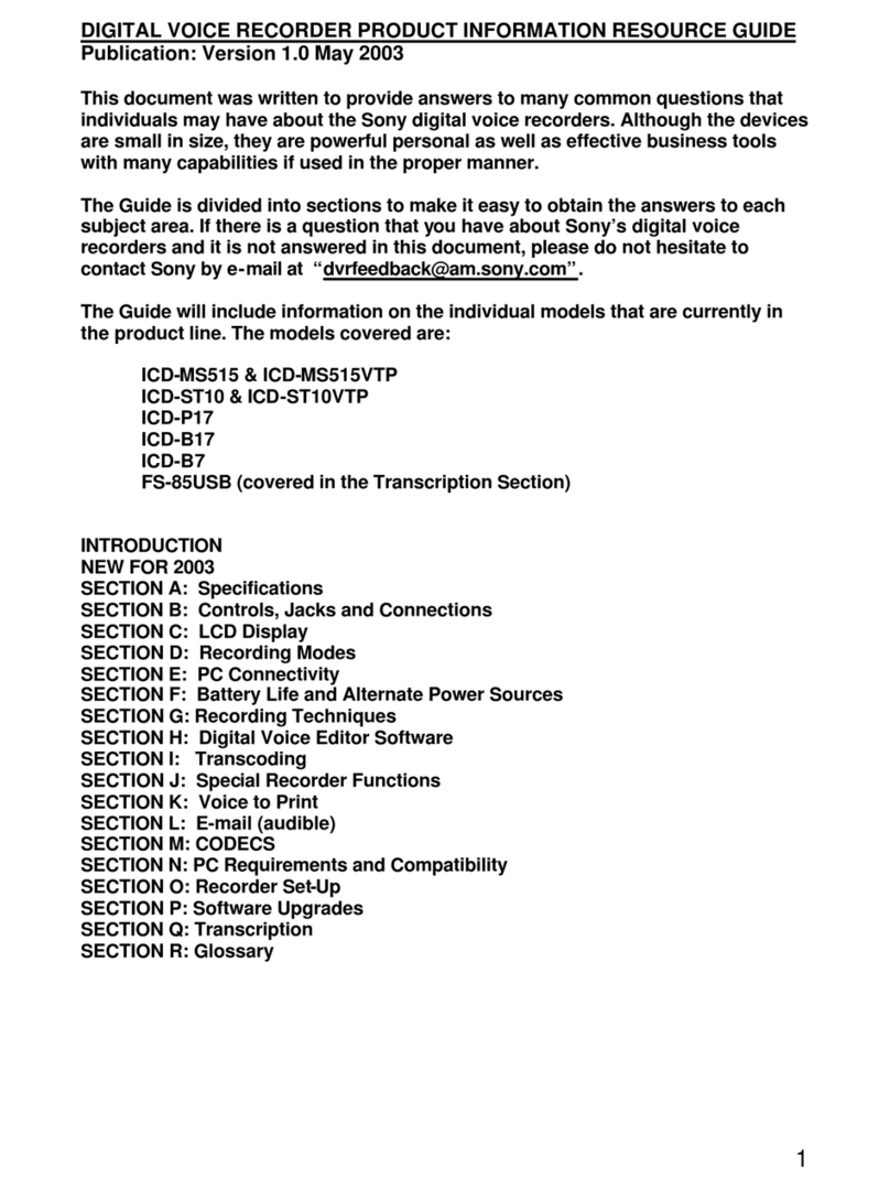 Sony Memory Stick ICD-MS515 Mise à jour du firmware
