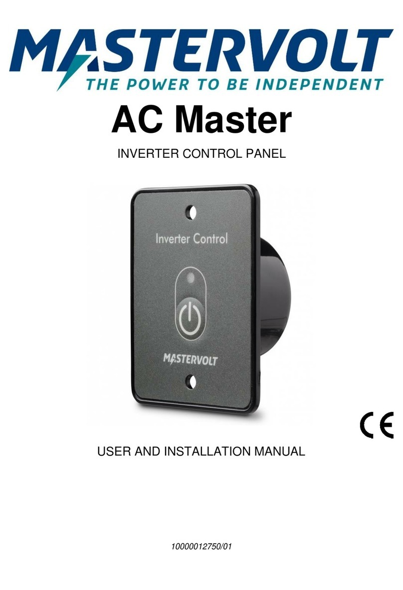 Mastervolt AC Master Manuel d'utilisation
