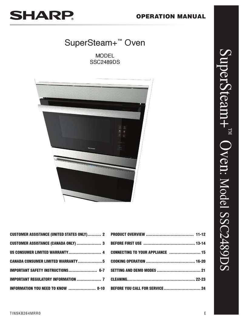 Sharp SuperSteam+ SSC2489DS Manuel utilisateur