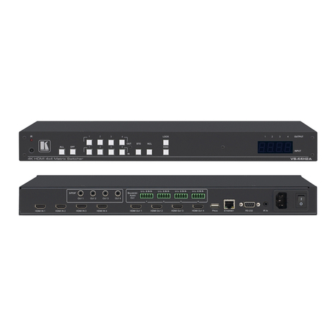Kramer VS-44H2A Manuel utilisateur