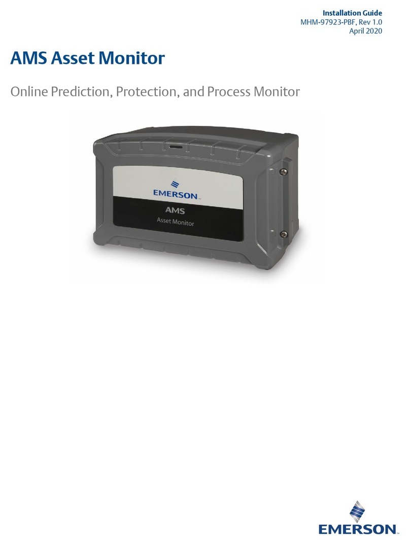 Emerson AMS Manuel utilisateur