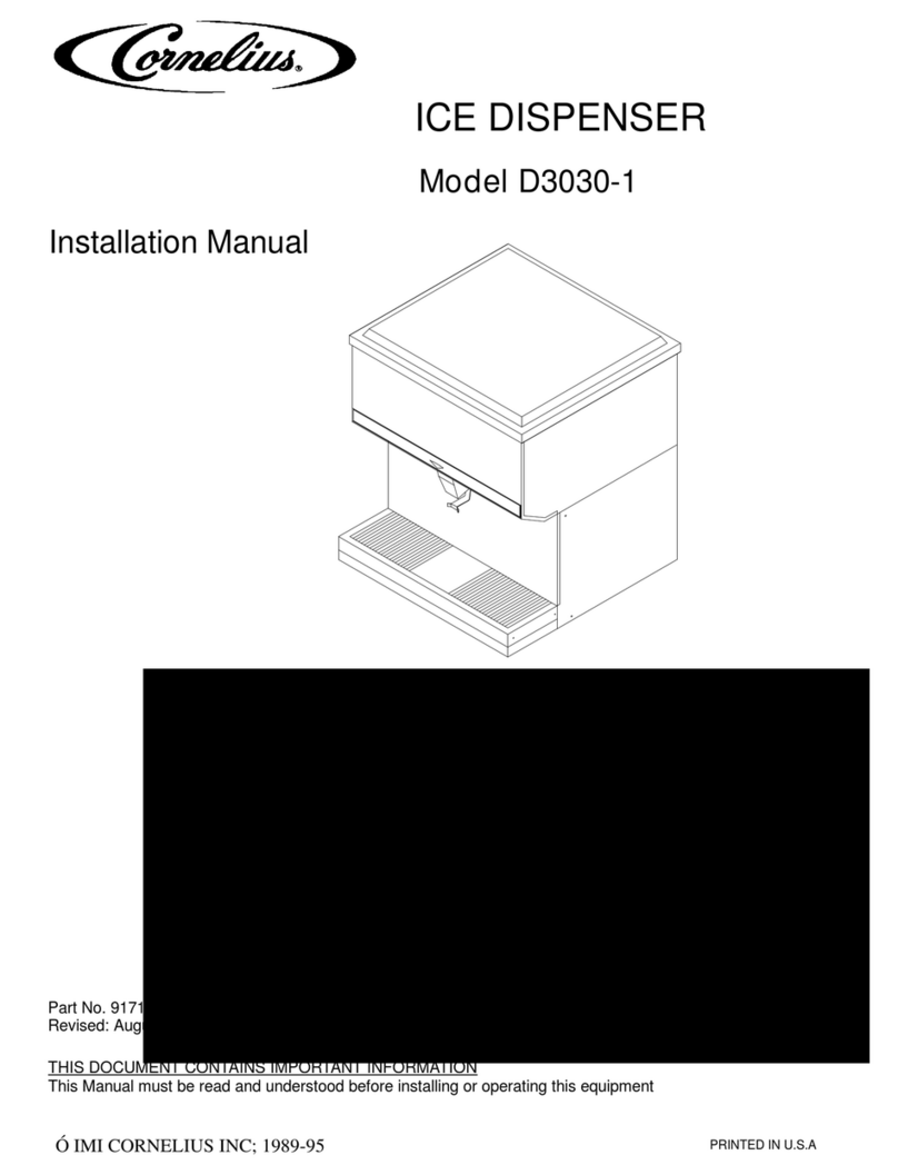 Cornelius D3030-1 Manuel utilisateur