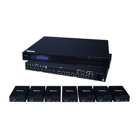 Vanco HDBT8x7 Manuel utilisateur