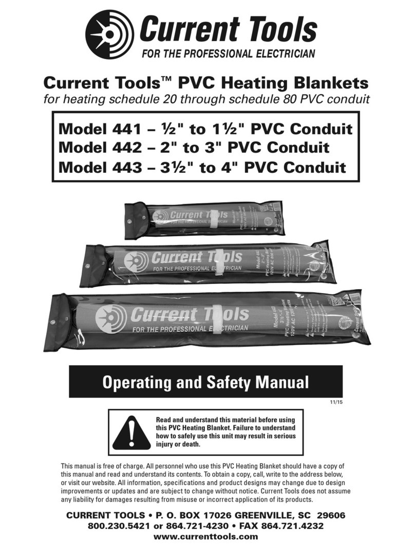 Current Tools 441 Mode d’emploi Current Tools 441 Mode d’emploi