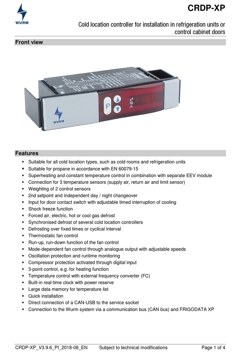 WURM CRDP-XP Manuel utilisateur