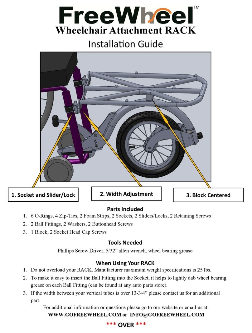 FreeWheel RACK Manuel utilisateur