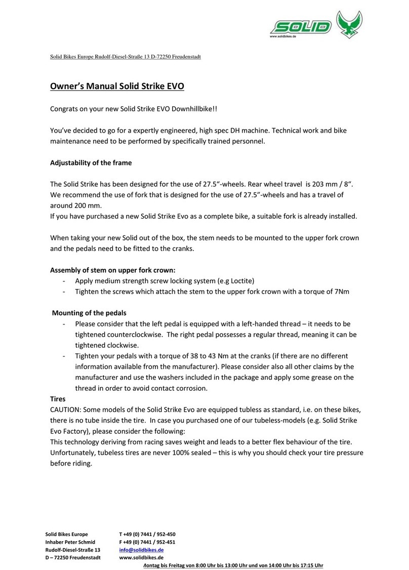 Solid Strike EVO Manuel utilisateur Solid Strike EVO Manuel utilisateur