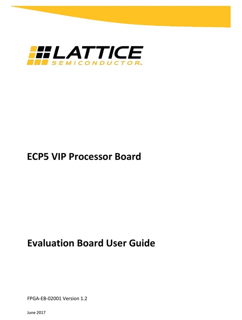 Lattice Semiconductor ECP5 Versa Manuel utilisateur