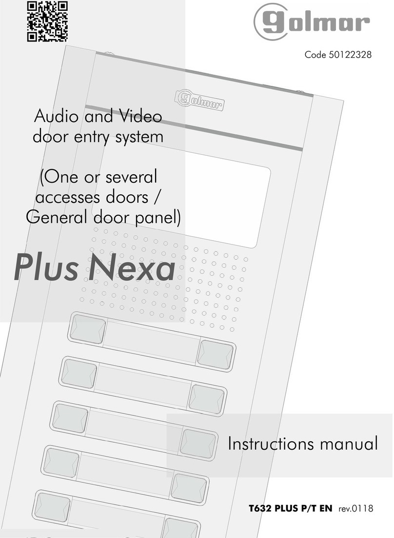 golmar Plus Nexa Manuel utilisateur