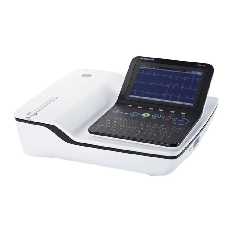 GE MAC 2000 Manuel utilisateur