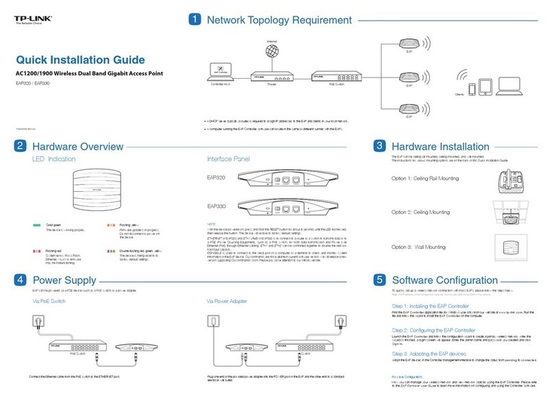 TP-Link Auranet EAP320 Manuel utilisateur