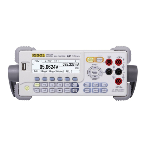 Rigol DM3058E Manuel utilisateur
