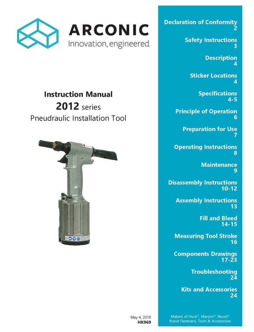 Arconic 2012B Manuel utilisateur