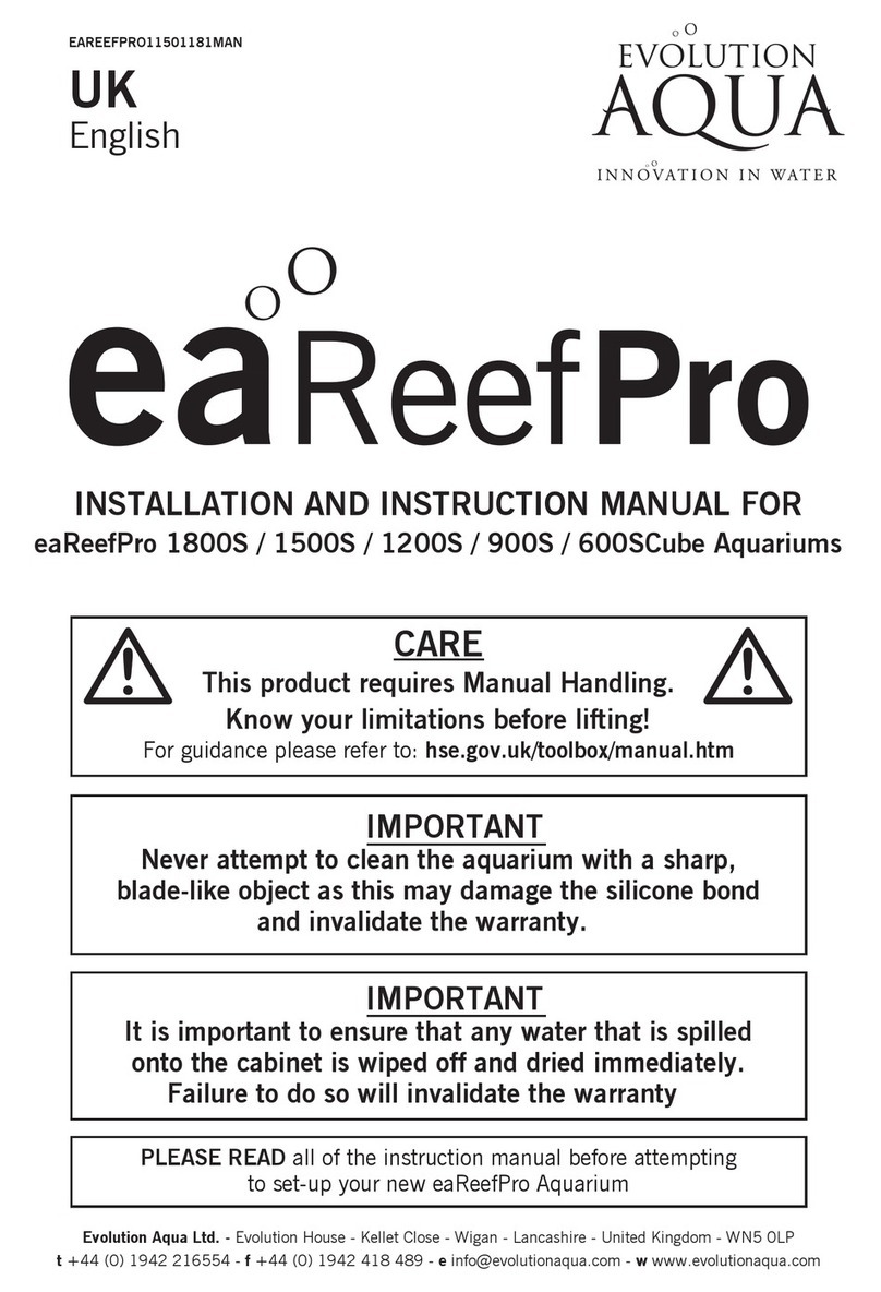 Evolution Aqua eaReefPro 1800S Guide rapide Evolution Aqua eaReefPro 1800S Guide rapide