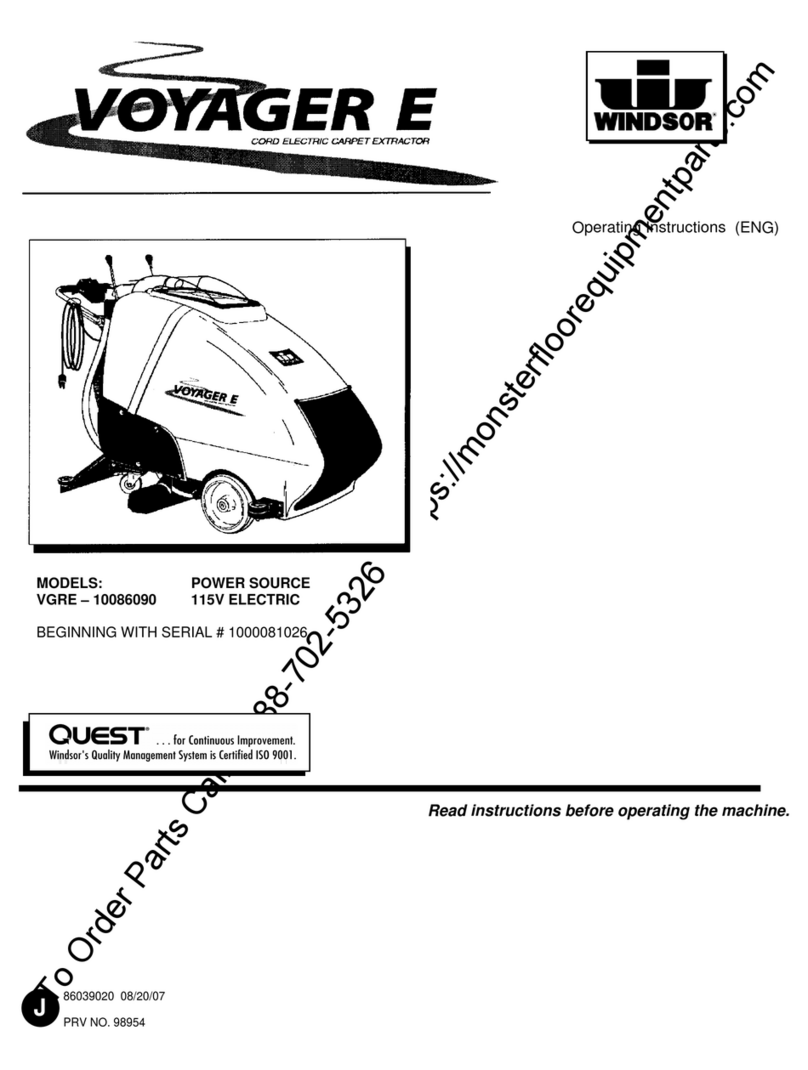 Windsor VOYAGER E Manuel utilisateur