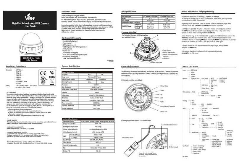 deView electronics 690HTVL-E Manuel utilisateur