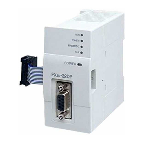 Mitsubishi FX3U-32DP Manuel utilisateur