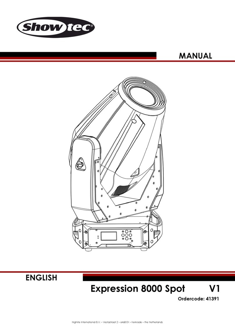 Show Tec Expression 8000 Manuel utilisateur