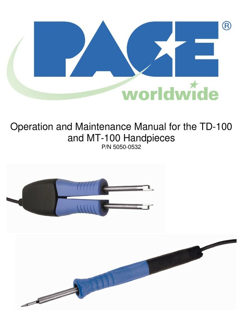 Pace TD-100 Manuel utilisateur
